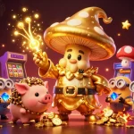 Siu88 elevates gameplay with a magical golden mushroom wizard and enchanting treasures.